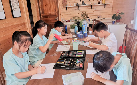 IM体育园林康养基地暑假夏令营杰出回首