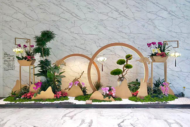 IM体育园林康养景观植物造景案例—— 广州立白中心