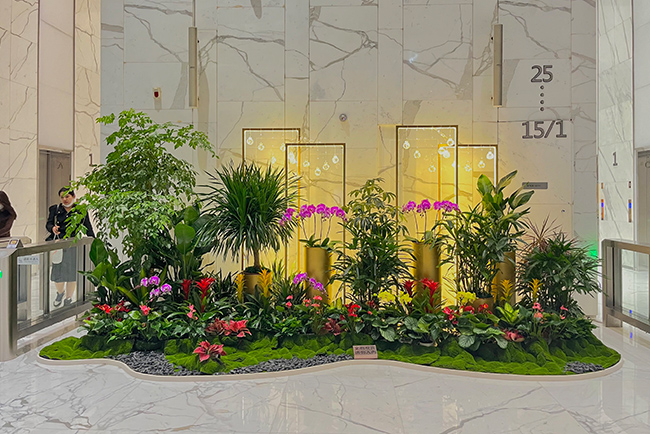 IM体育园林康养景观植物造景案例—— 广州立白中心