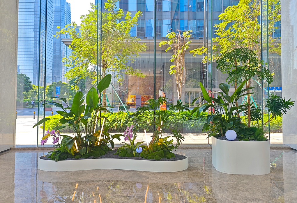 广州幼米大厦绿植租摆
