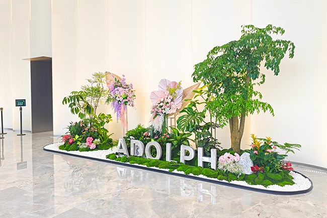 IM体育园林绿植租赁——阿路夫总部大楼