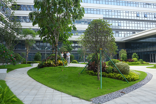 绿化施工案例-广电计量检测集团