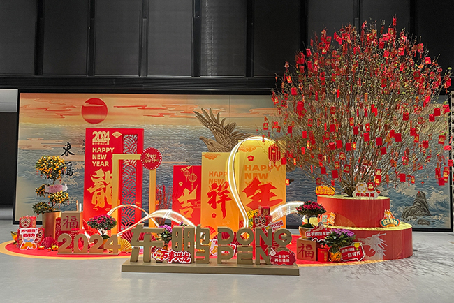 春节年花年桔服务