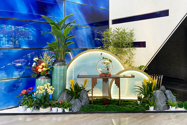 中秋国庆园艺景观设计